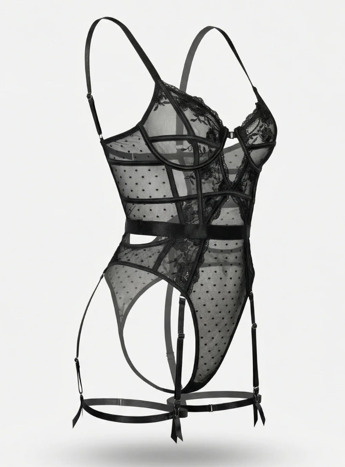Black Lace Bodysuit