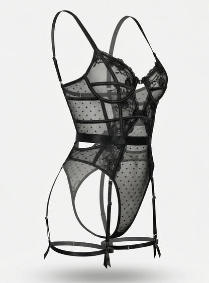 Black Lace Bodysuit