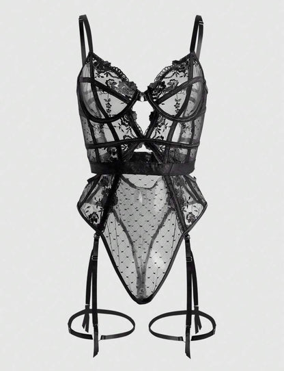 Black Lace Bodysuit