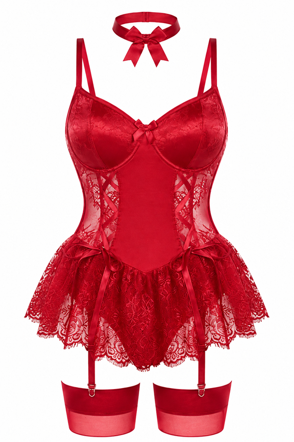 Crimson Kiss Dress