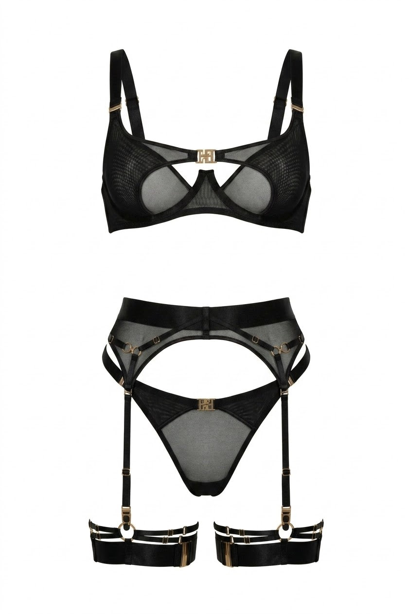 Royal Noir Mesh Set
