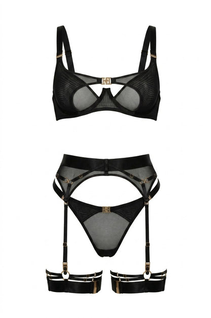 Royal Noir Mesh Set