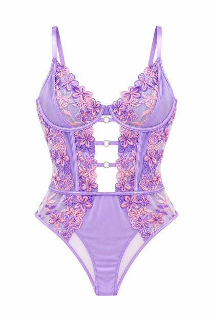 Lavender Bloom Bodysuit