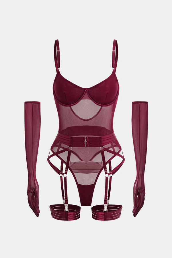 Midnight Wine Bodysuit