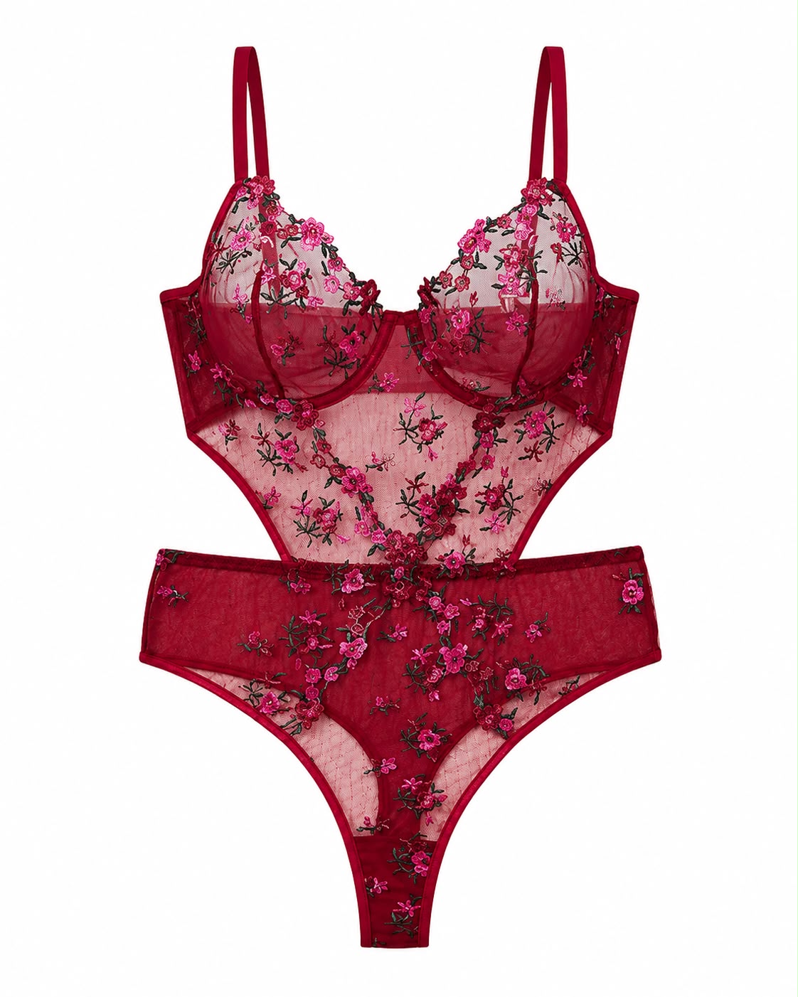 Burgundy Crush Bodysuit